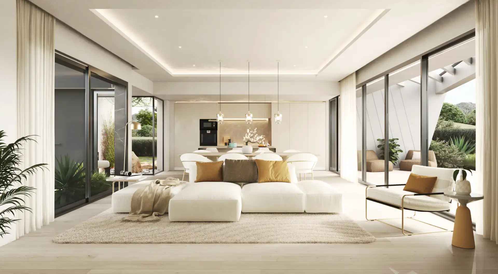 Living room of Houses for sale in Torrelodones  with Air Conditioner, Heating and Private garden
