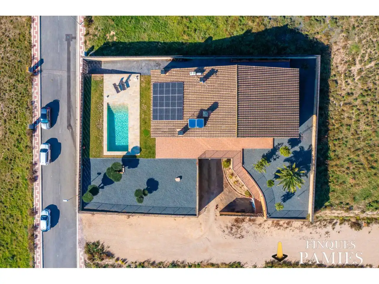Vista exterior de Casa o xalet en venda en Vilanova d'Escornalbou amb Aire condicionat, Calefacció i Jardí privat