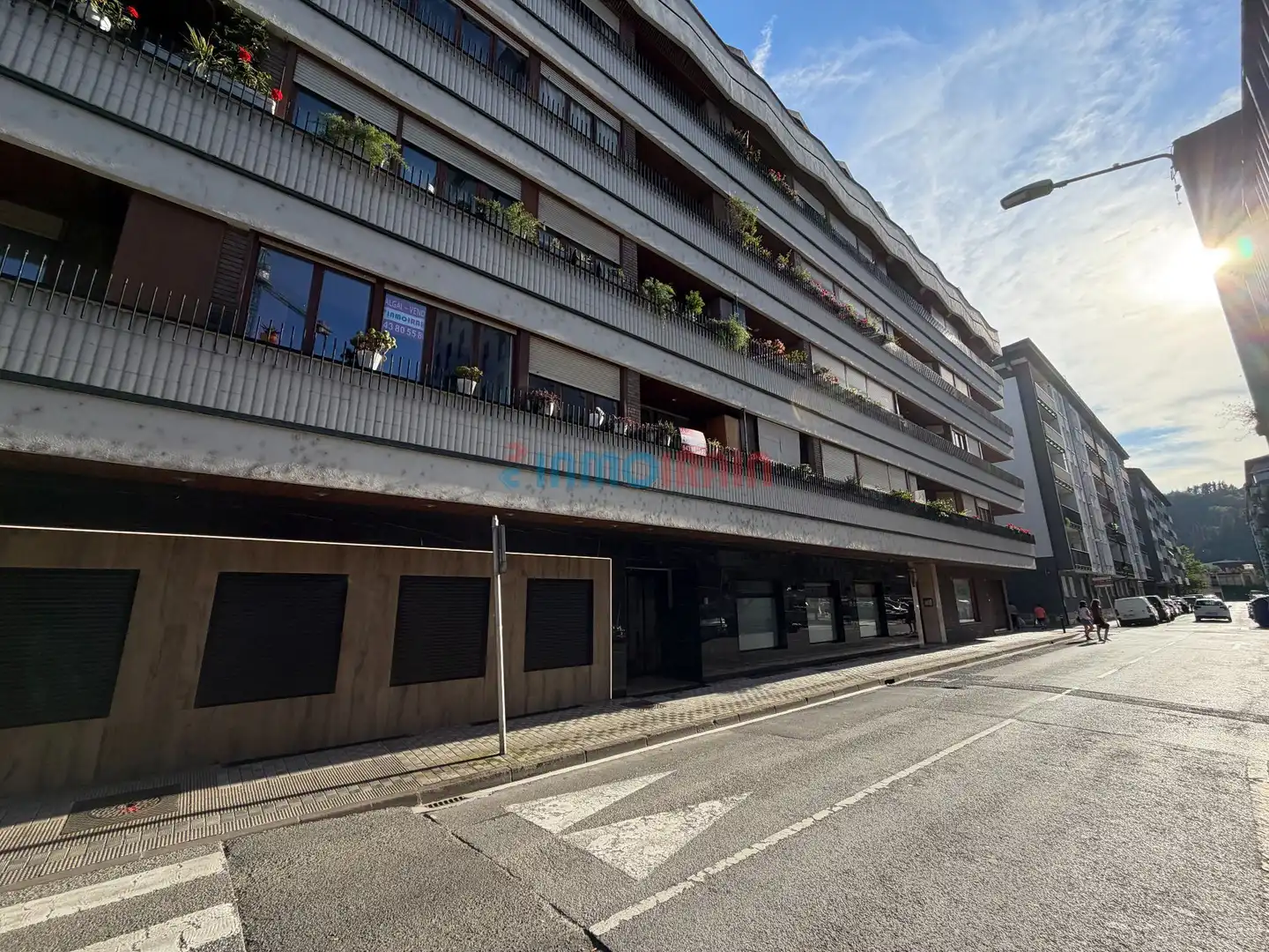 Vista exterior de Piso en venta en Ordizia con Calefacción, Trastero y Amueblado