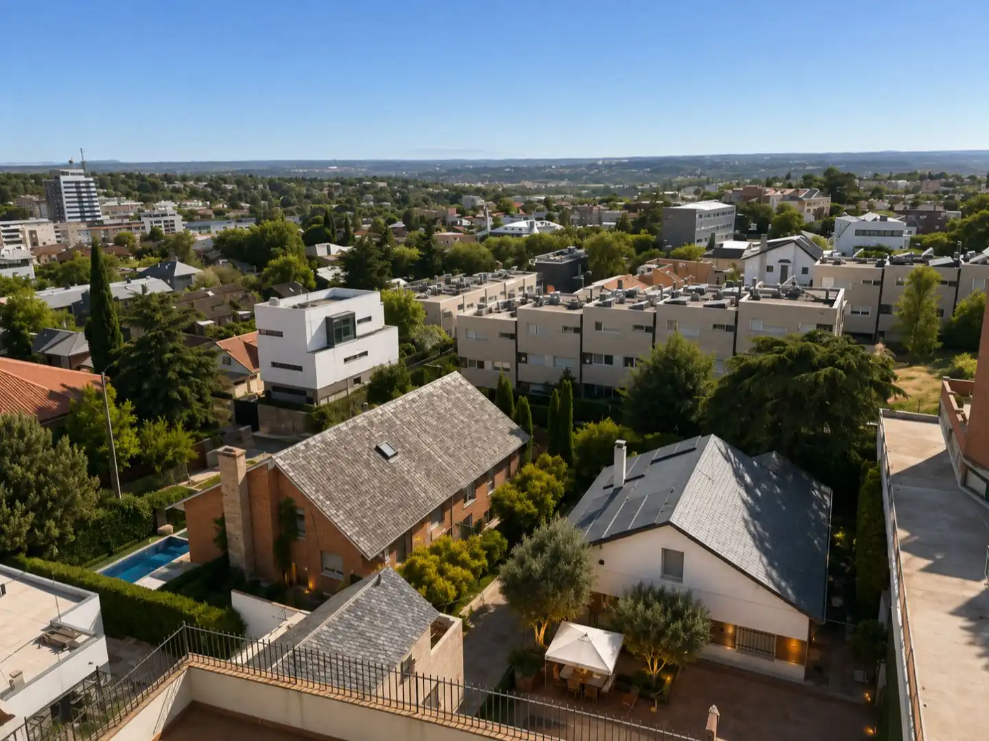 Vista exterior de Piso en venta en Madrid con Aire acondicionado, Calefacción y Parquet