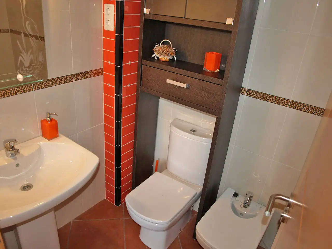 Baño de Casa o chalet de alquiler en Peñíscola / Peníscola con Aire acondicionado, Calefacción y Jardín privado