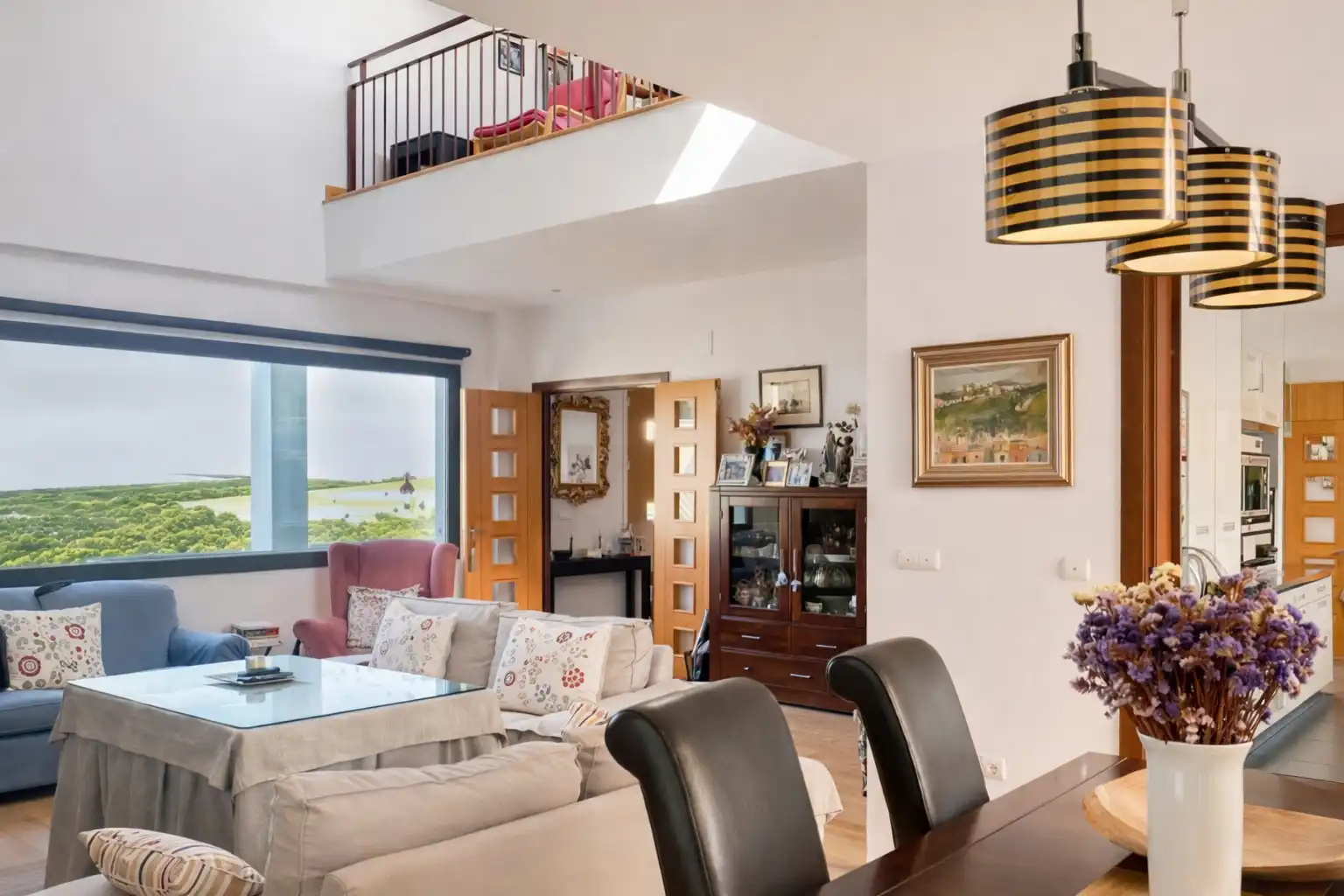 Sala de estar de Casa o chalet en venta en Jerez de la Frontera con Aire acondicionado, Calefacción y Jardín privado