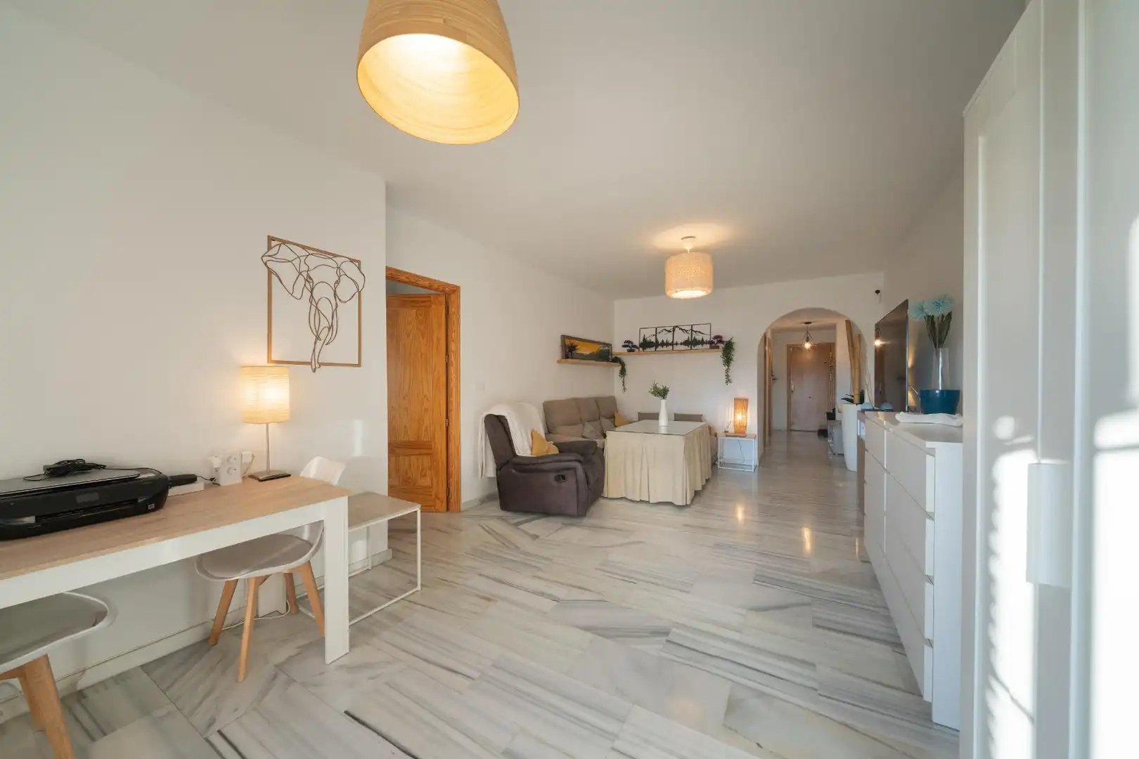 Living room of Flat for sale in Gójar  with Air Conditioner, Heating and Terrace