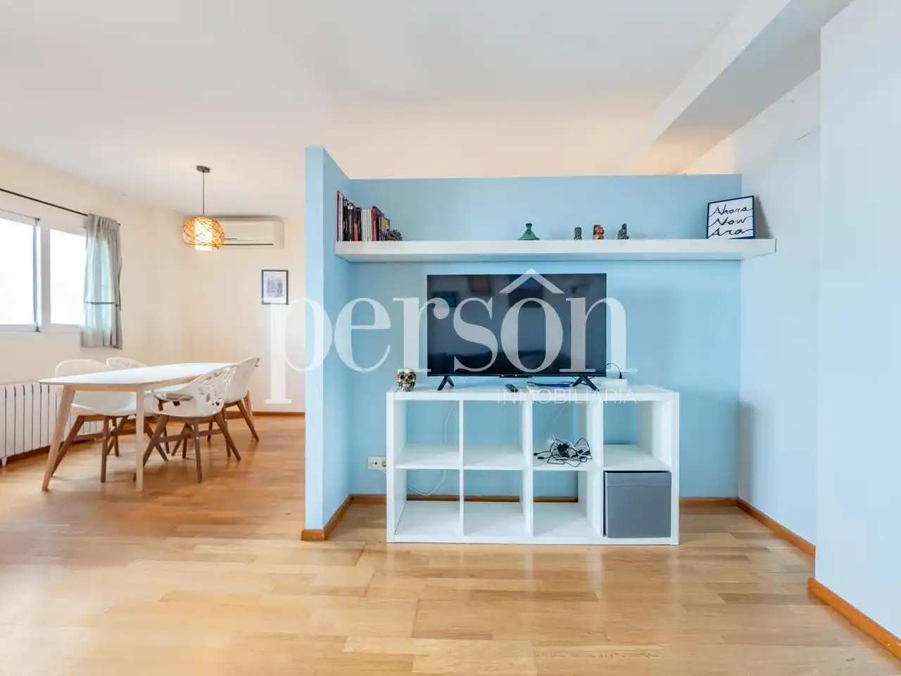 Living room of Flat for sale in Alboraya  with Air Conditioner, Heating and Parquet flooring