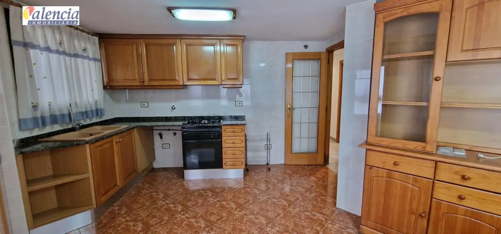 Kitchen of Flat for sale in Valencia  with Balcony