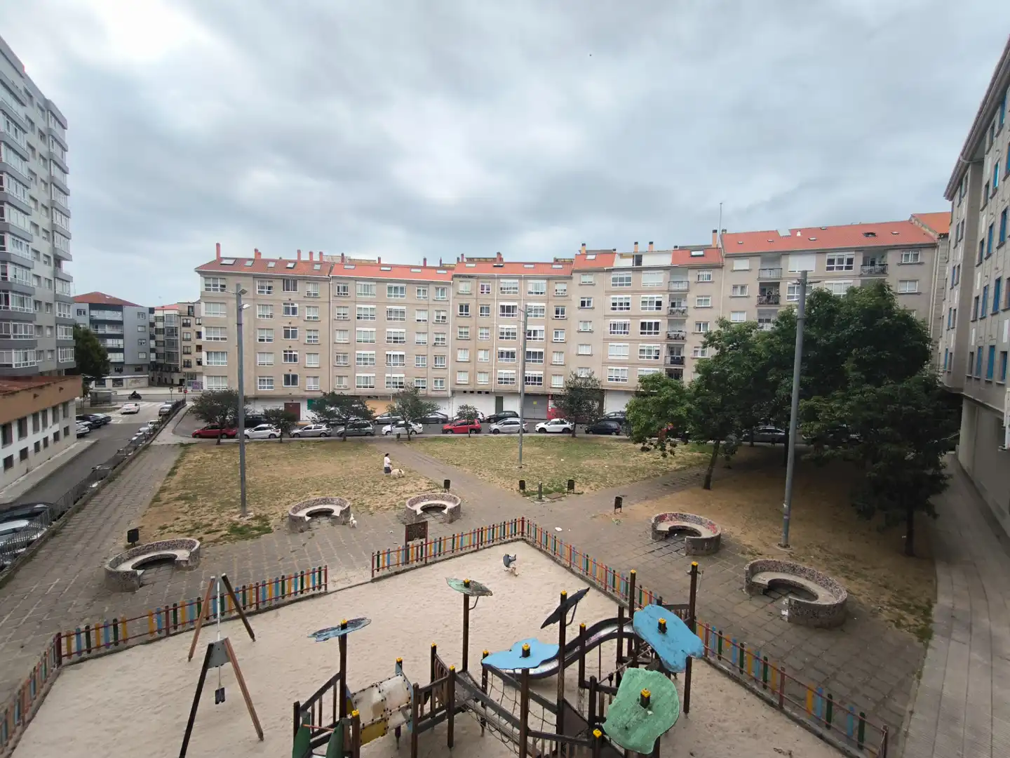 Terrace of Flat for sale in Vilagarcía de Arousa  with Heating, Parquet flooring and Storage room