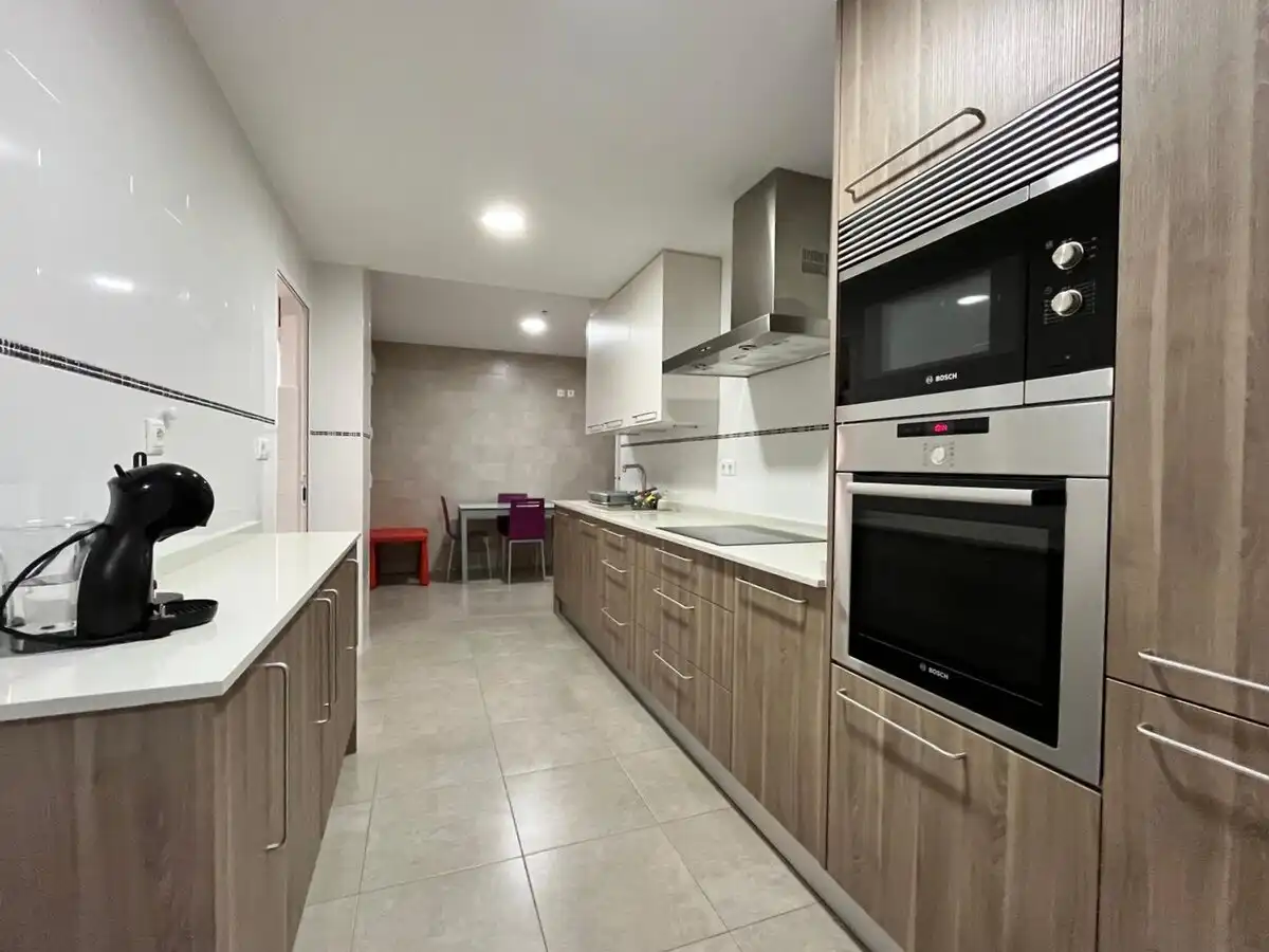 Kitchen of Flat for rent in Dénia  with Air Conditioner, Heating and Terrace