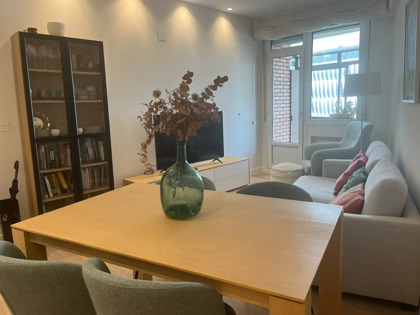 Dining room of Flat for rent in Bilbao   with Heating and Balcony
