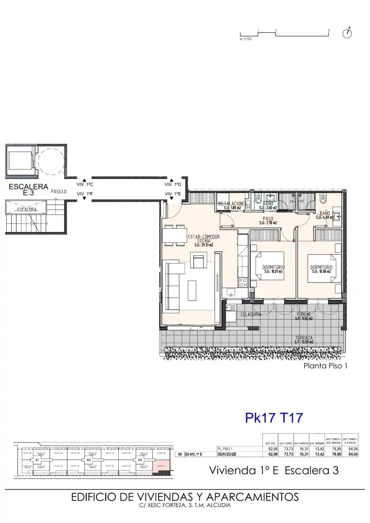 Wohnung zum Verkauf in Carrer de Xesc Forteza, 3, Ciutat d'Alcúdia
