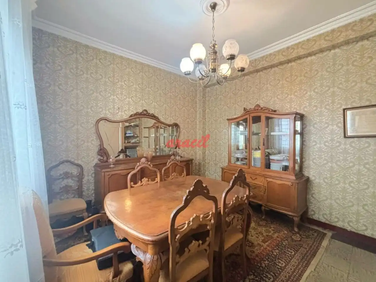 Dining room of Houses for sale in Ourense Capital   with Heating, Private garden and Terrace