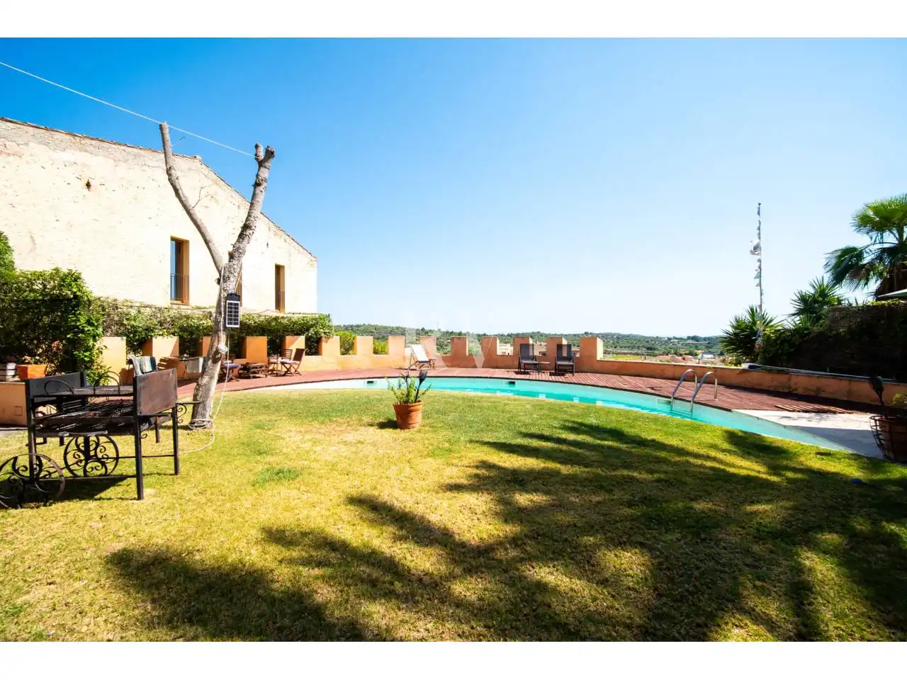 Swimming pool of Houses for sale in La Nou de Gaià  with Heating, Private garden and Parquet flooring