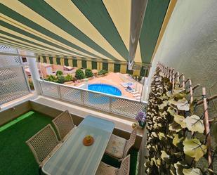 Terrace of Flat for sale in Adeje  with Terrace, Swimming Pool and Furnished