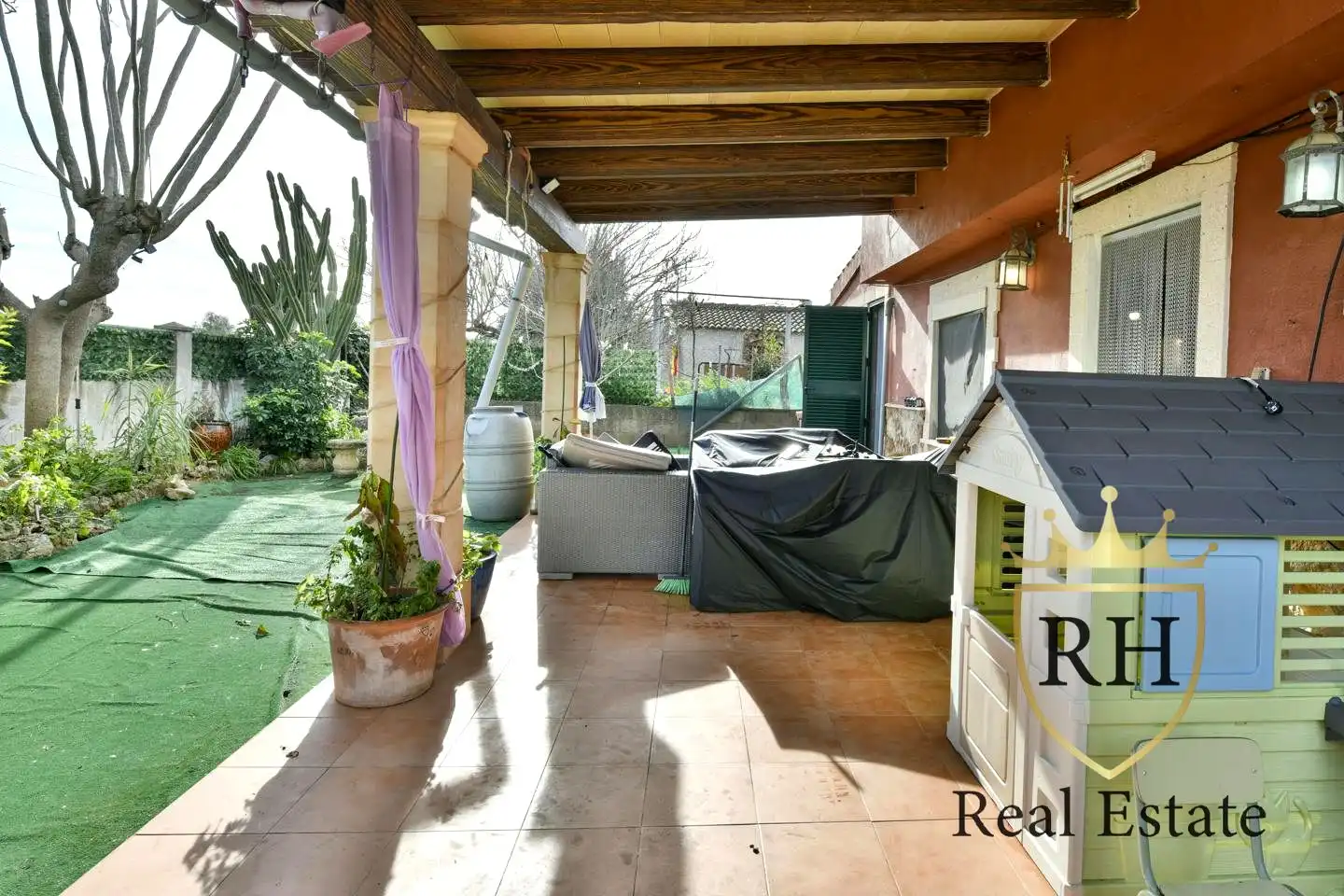 Jardín de Casa o chalet en venta en Algaida con Jardín privado, Terraza y Trastero