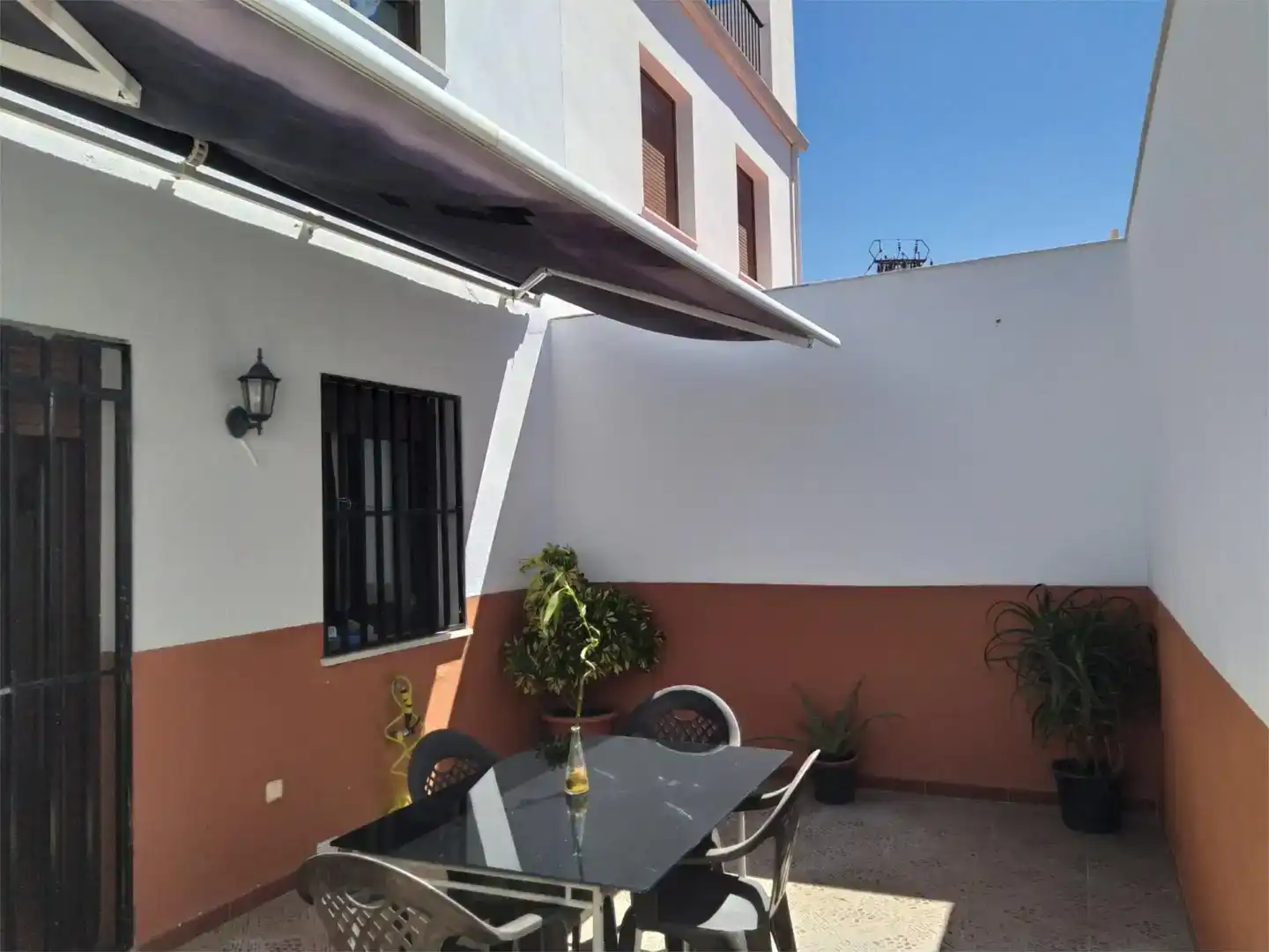 Terrassa de Casa adosada per a compartir en Córdoba amb Aire condicionat, Moblat i Forn