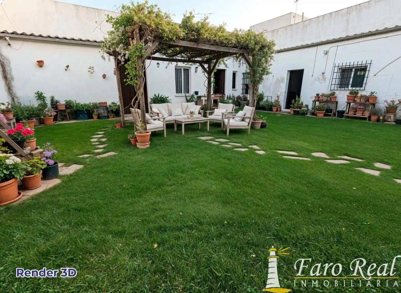 Terrace of Detached homes for sale in Sanlúcar de Barrameda