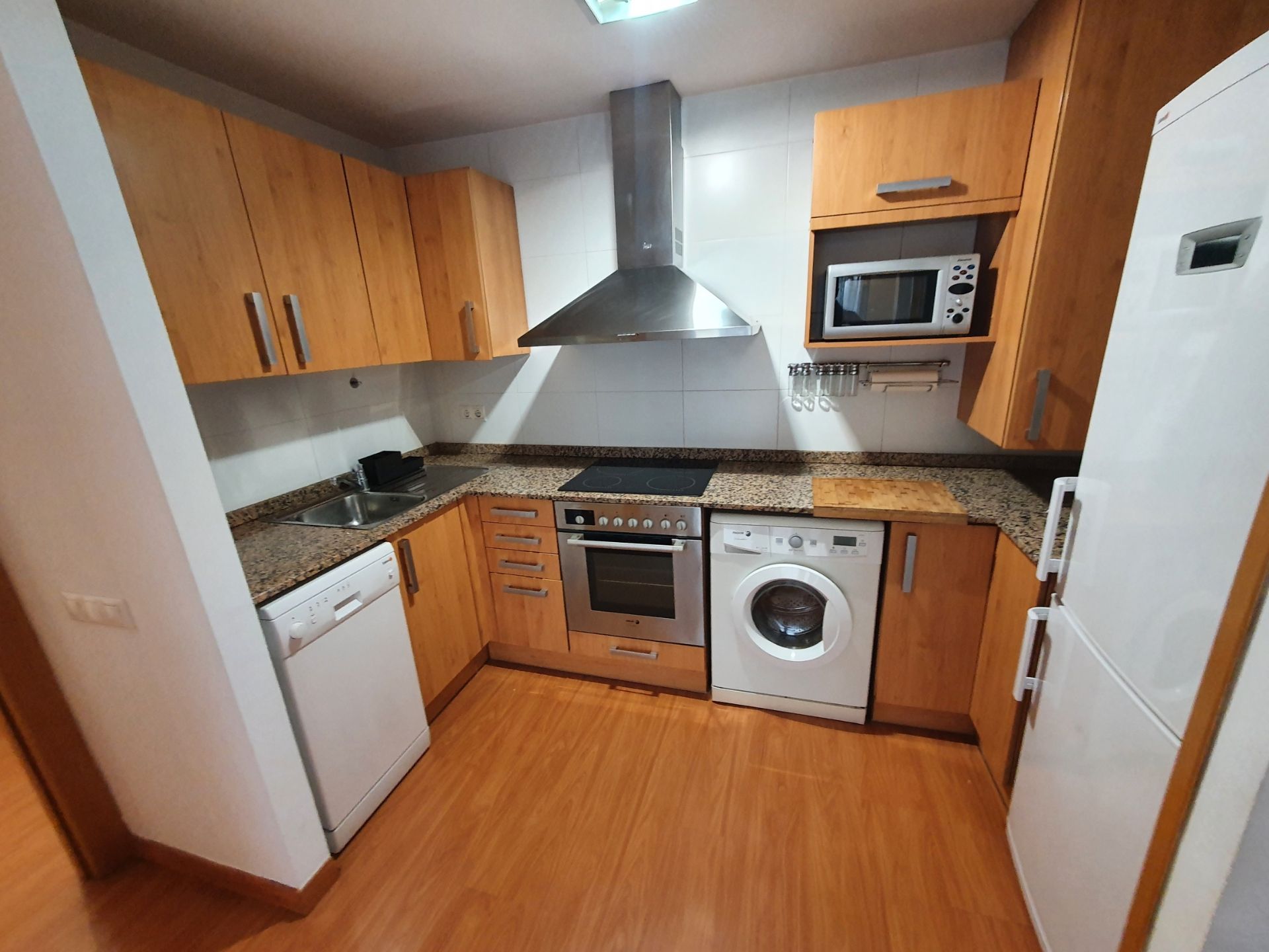 Kitchen of Flat for sale in Sabadell  with Air Conditioner, Heating and Parquet flooring