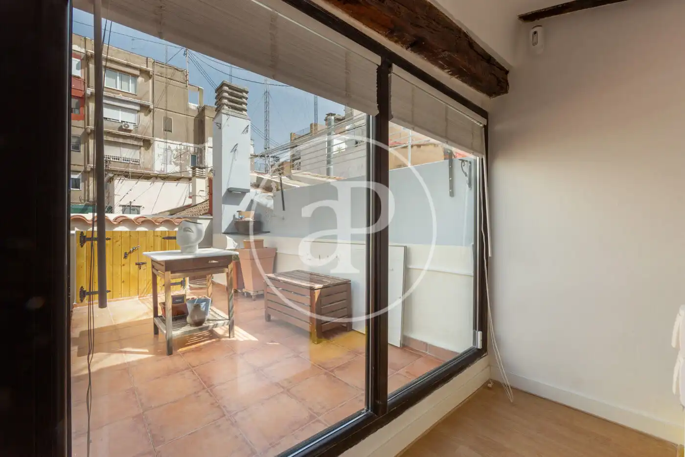 Terrassa de Dúplex de lloguer en Valencia amb Aire condicionat, Calefacció i Traster