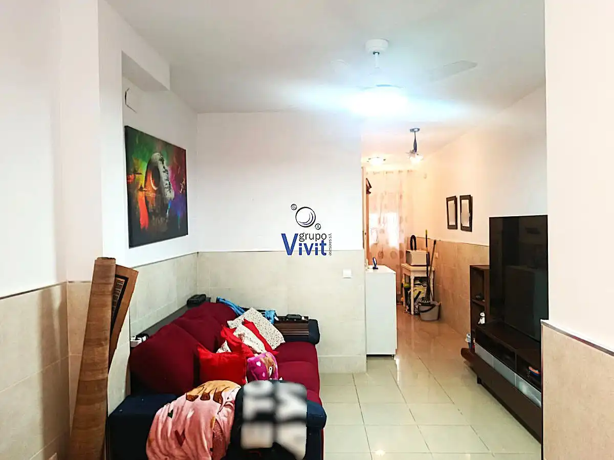 Sala de estar de Casa o chalet en venta en Sevilla con Aire acondicionado y Terraza
