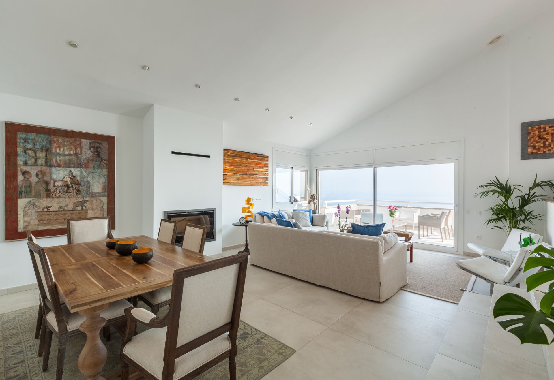 Living room of House or chalet for sale in Canet de Mar  with Air Conditioner, Heating and Private garden