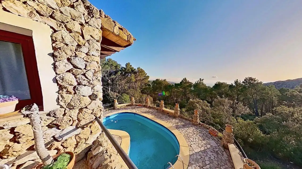 Swimming pool of Country homes for sale in Puigpunyent  with Heating, Private garden and Terrace