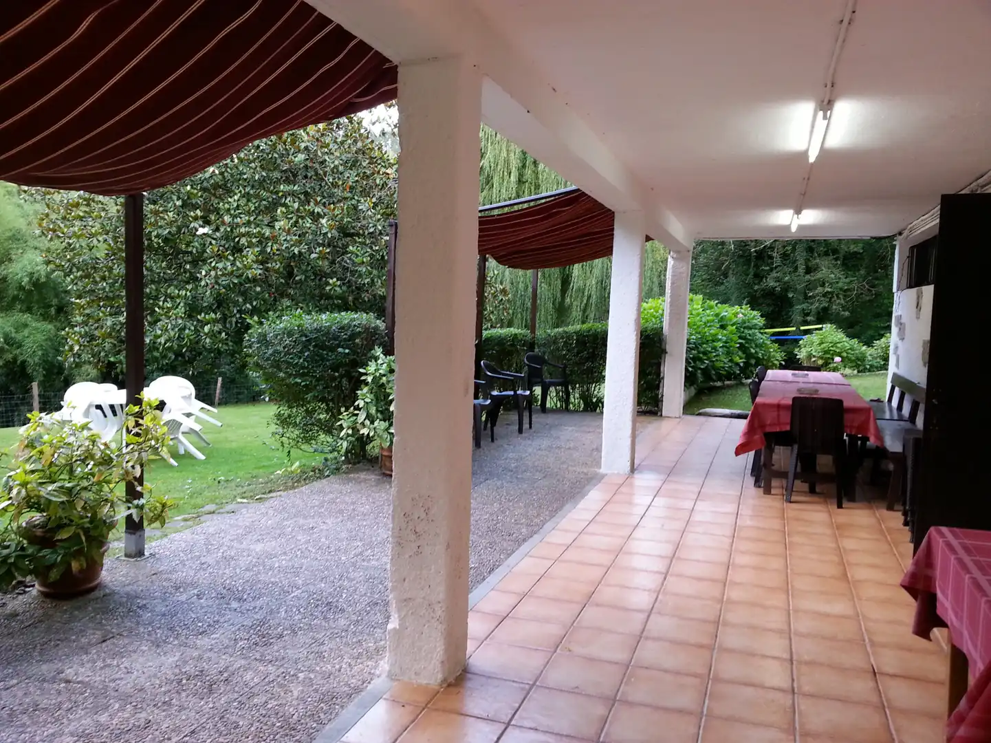 Terrassa de Casa o xalet en venda en Hernani amb Calefacció, Jardí privat i Piscina