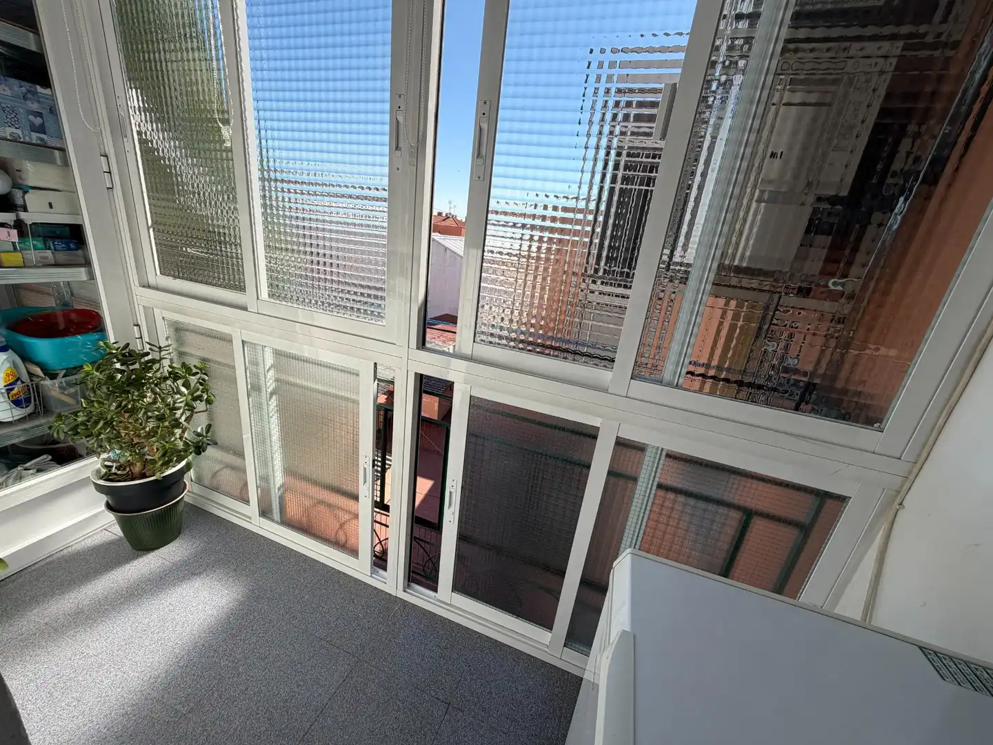 Balcony of Flat for sale in Madrid  with Air Conditioner, Heating and Terrace