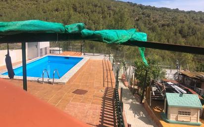 Swimming pool of House or chalet for sale in Torrelles de Foix  with Air Conditioner, Terrace and Swimming Pool