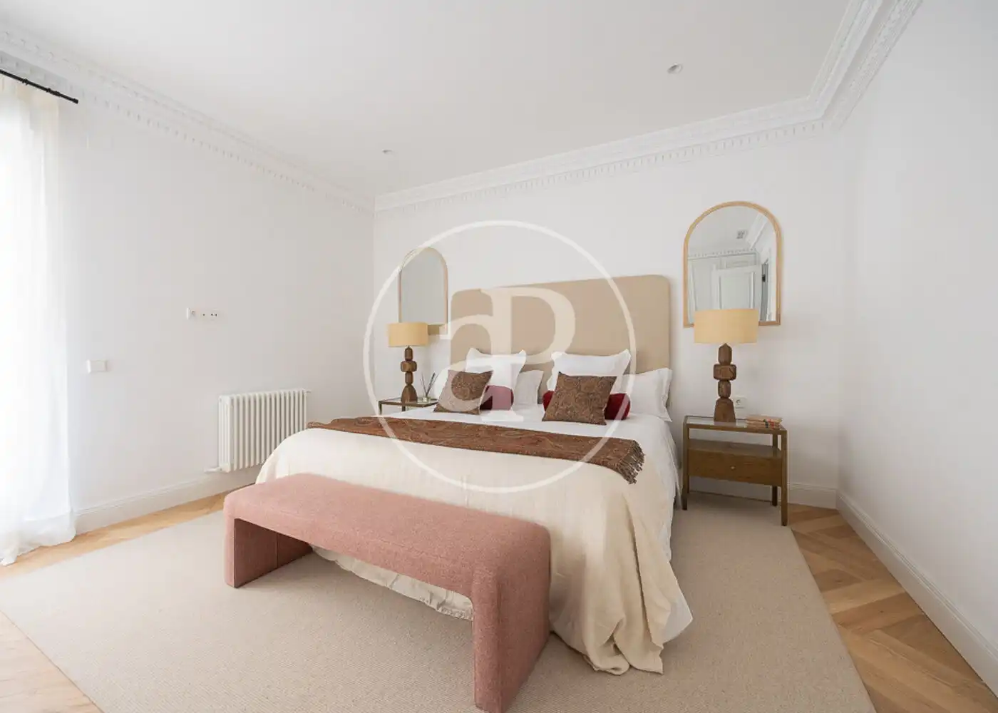Bedroom of Flat for sale in Madrid  with Air Conditioner, Heating and Furnished