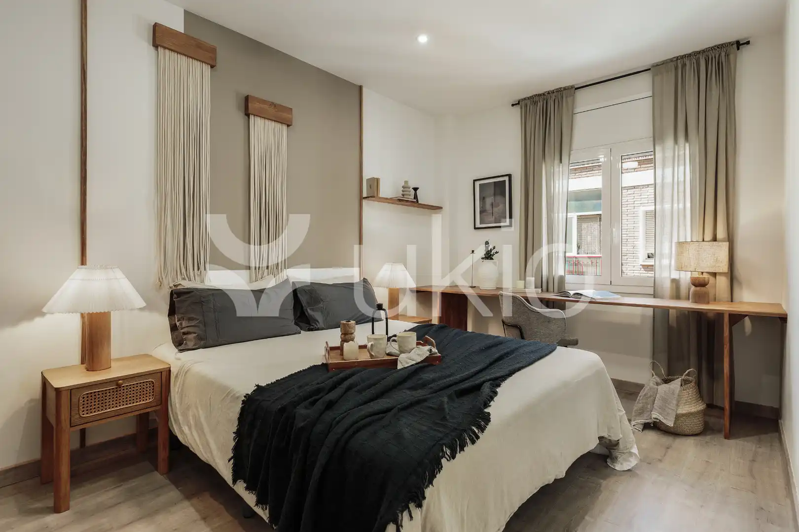 Bedroom of Apartments for rent in Barcelona  with Air Conditioner, Heating and Furnished