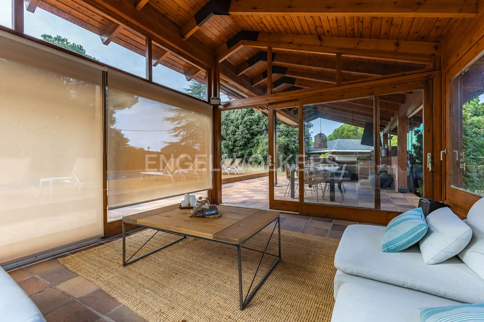 Terraza de Casa o chalet en venta en Seva con Aire acondicionado, Calefacción y Jardín privado