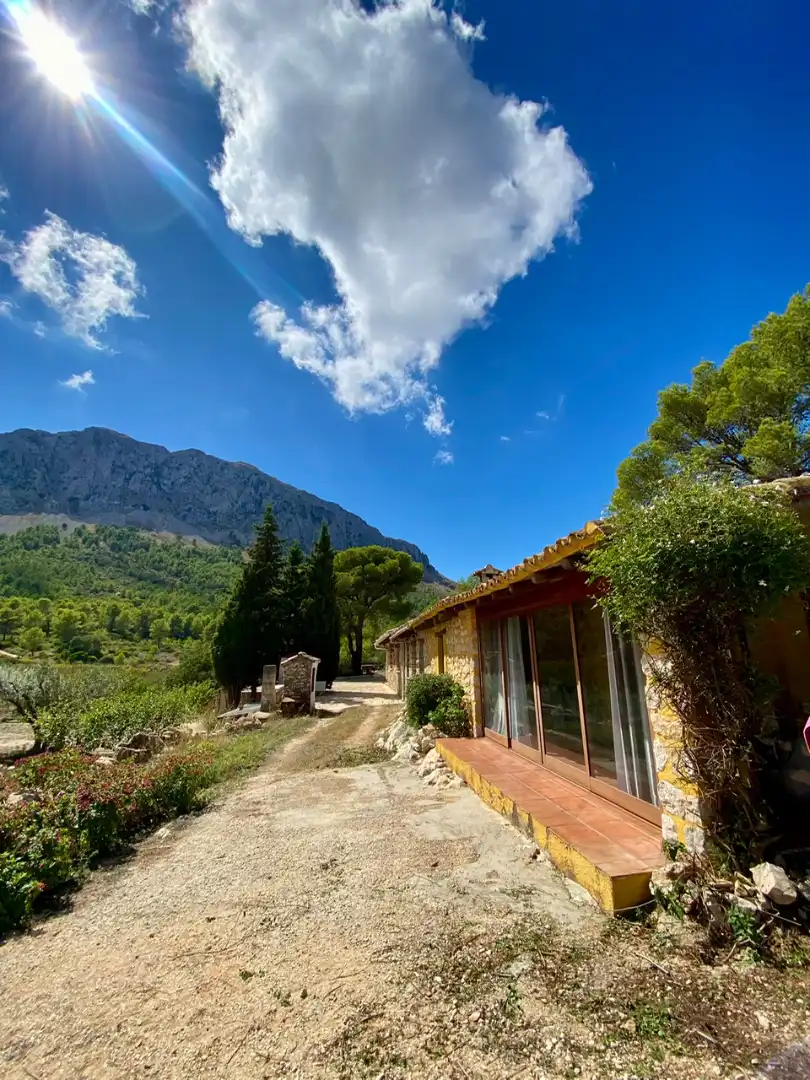 Vista exterior de Finca rústica de lloguer en Xaló, Alicante