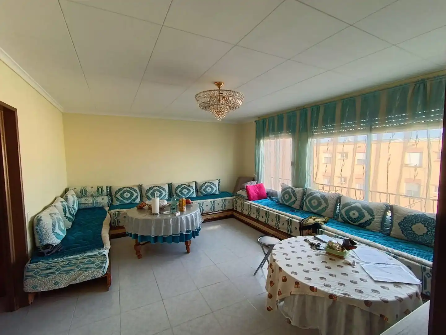 Sala de estar de Piso en venta en Sabadell con Calefacción