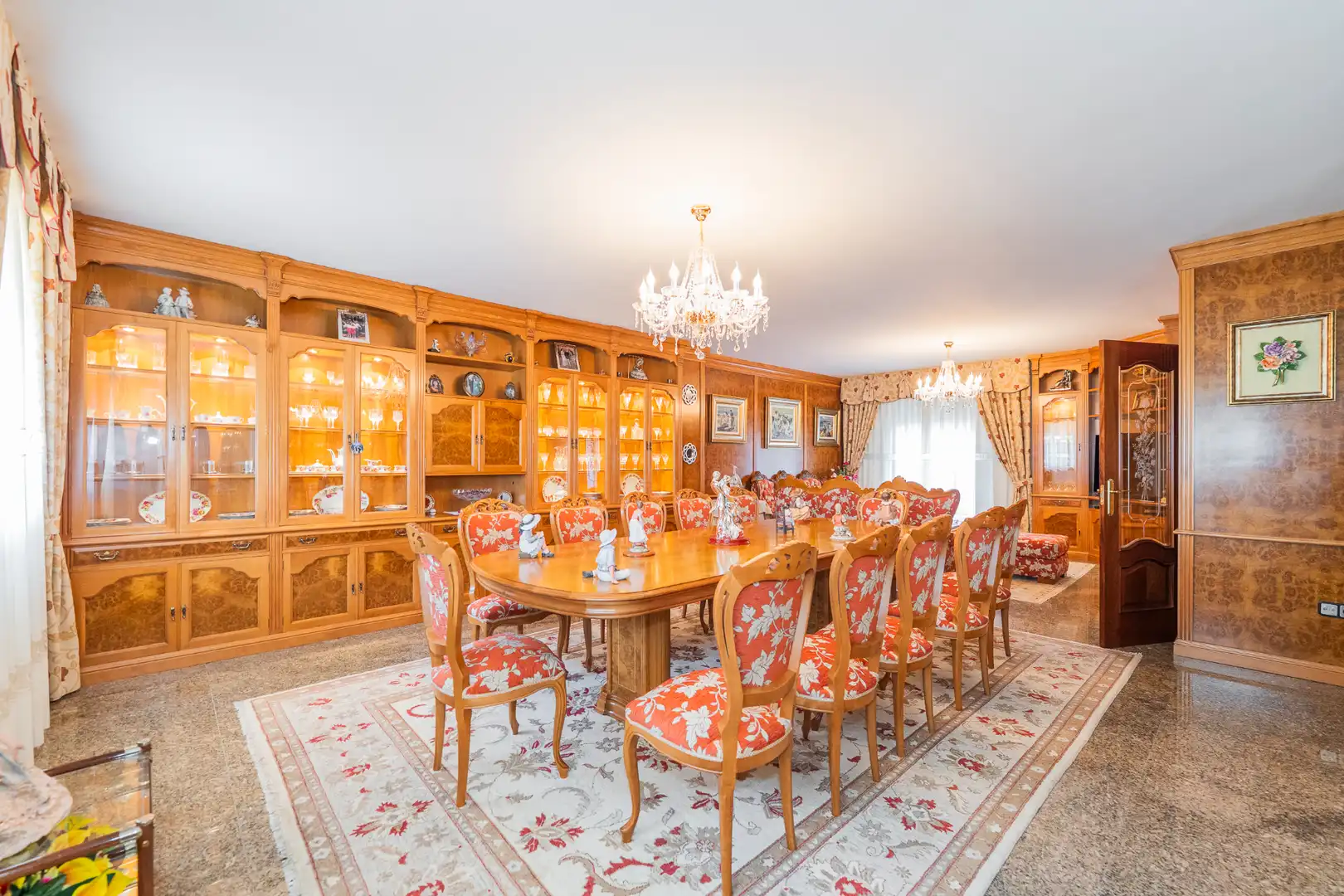 Dining room of Houses for sale in San Sebastián de los Reyes  with Air Conditioner, Heating and Private garden