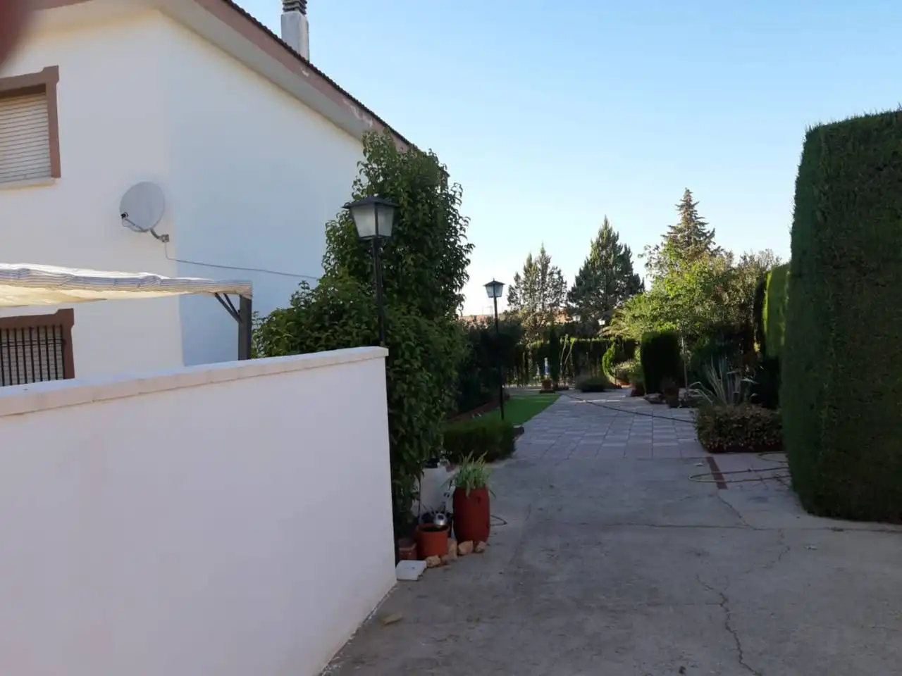 Jardín de Finca rústica en venta en Pozuelo de Calatrava con Aire acondicionado, Jardín privado y Terraza