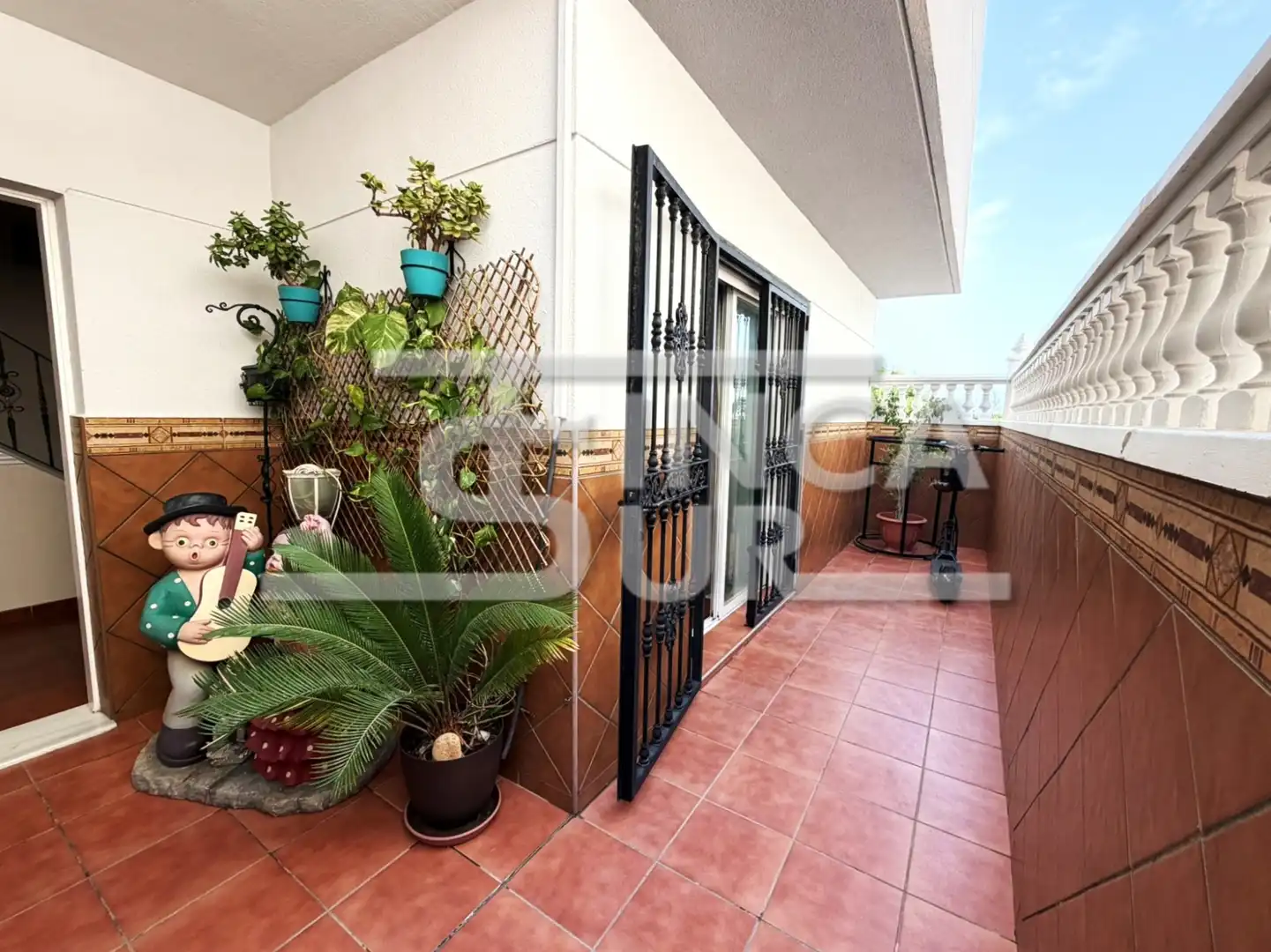 Terraza de Casa adosada en venta en Roquetas de Mar con Aire acondicionado, Calefacción y Terraza