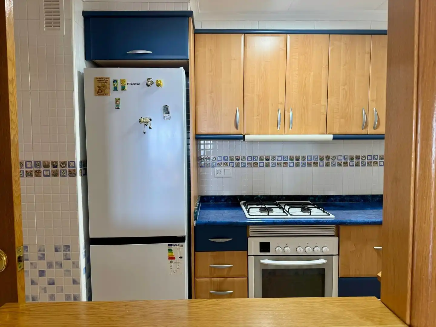 Kitchen of Apartments for rent in Alicante / Alacant  with Air Conditioner, Furnished and Community pool