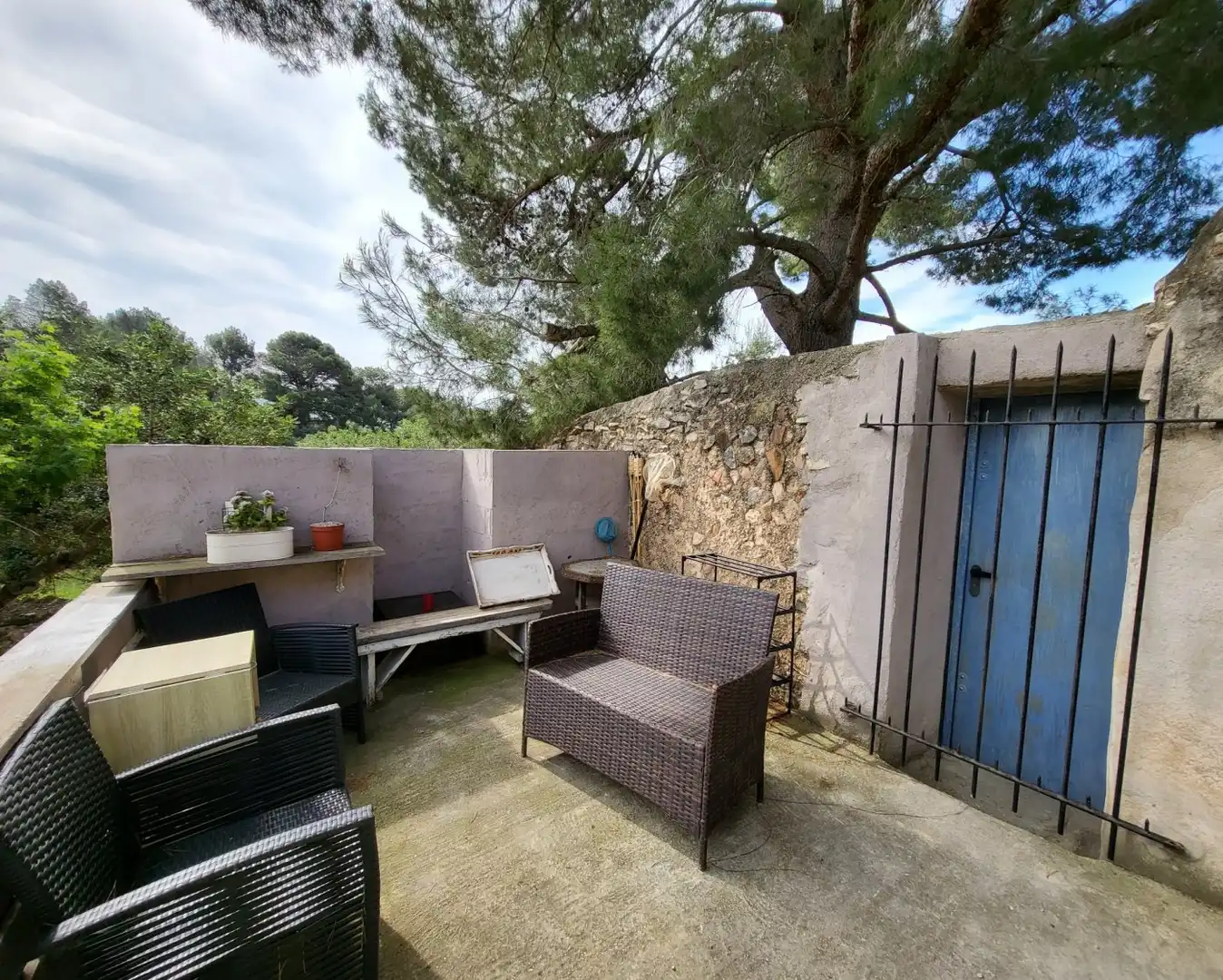 Terrasse von Country house zum Verkauf in L'Ametlla de Mar  mit Privatgarten, Terrasse und Abstellraum