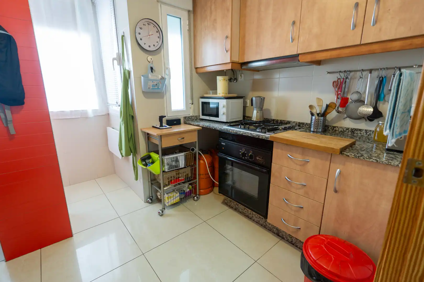 Kitchen of Flat for sale in Ibi  with Furnished and Balcony