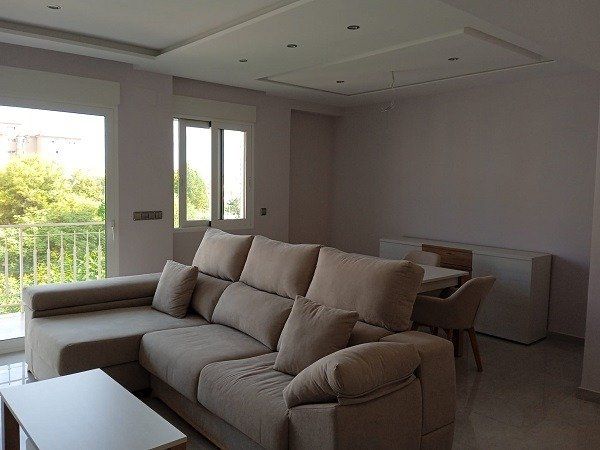 Sala d'estar de Pis de lloguer en Cartagena amb Terrassa i Balcó
