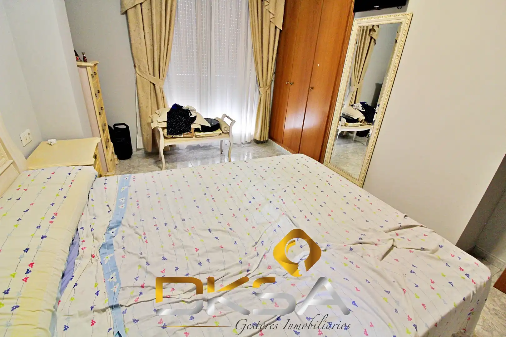 Schlafzimmer von Wohnung zum Verkauf in Castellón de la Plana / Castelló de la Plana mit Klimaanlage, Heizung und Abstellraum