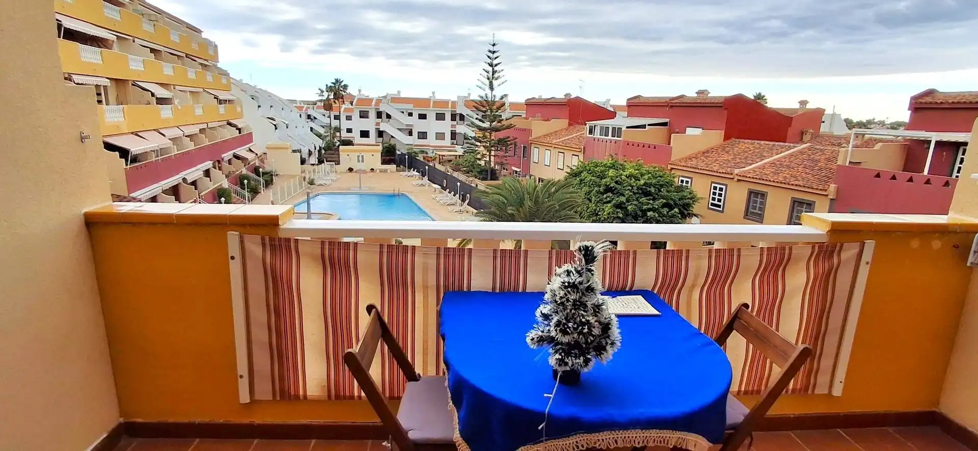 Terraza de Apartamento en venta en Arona con Terraza, Amueblado y Piscina comunitaria