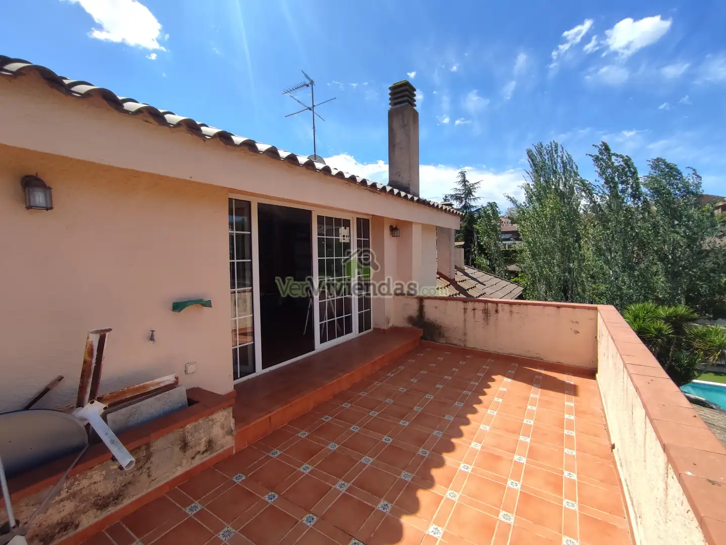 Terraza de Casa o chalet en venta en Esparreguera con Calefacción, Jardín privado y Parquet