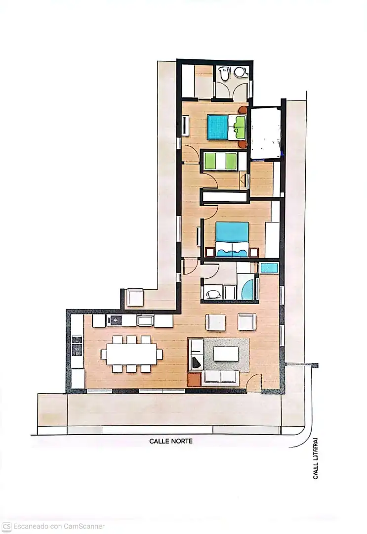 Planta baja en venta en Ses Salines con Aire acondicionado, Calefacción y Terraza