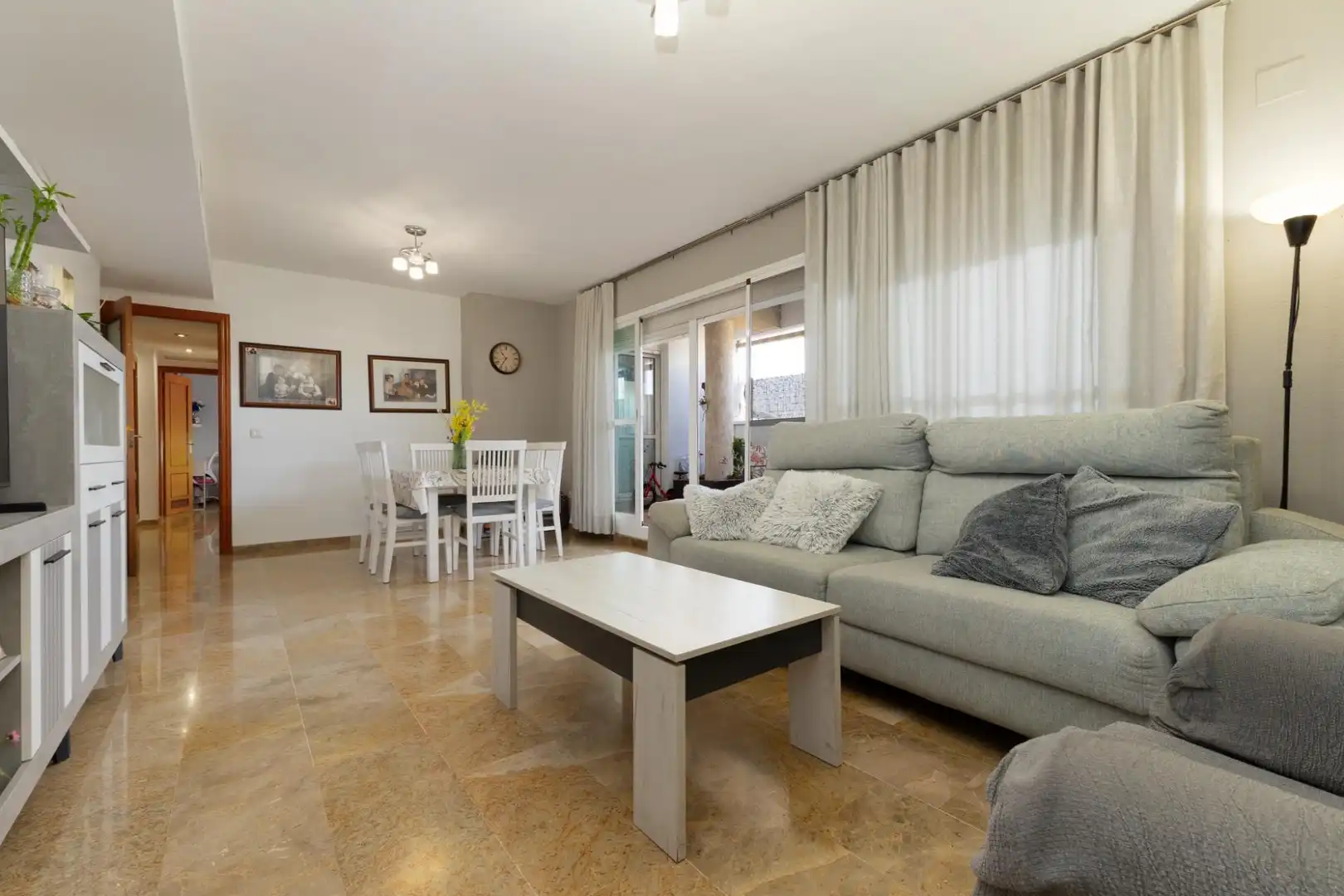 Sala de estar de Ático en venta en Málaga con Terraza