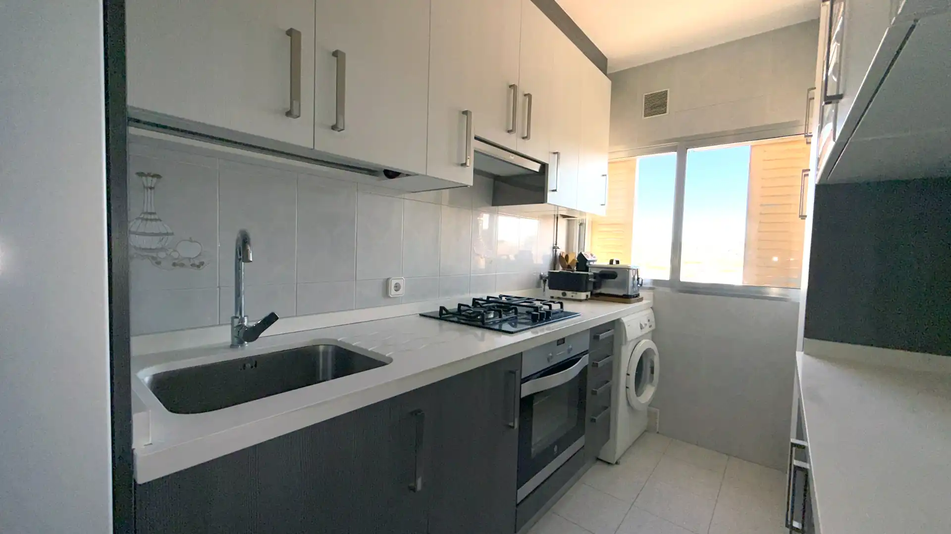 Cocina de Piso en venta en Aldea del Fresno con Aire acondicionado, Terraza y Amueblado