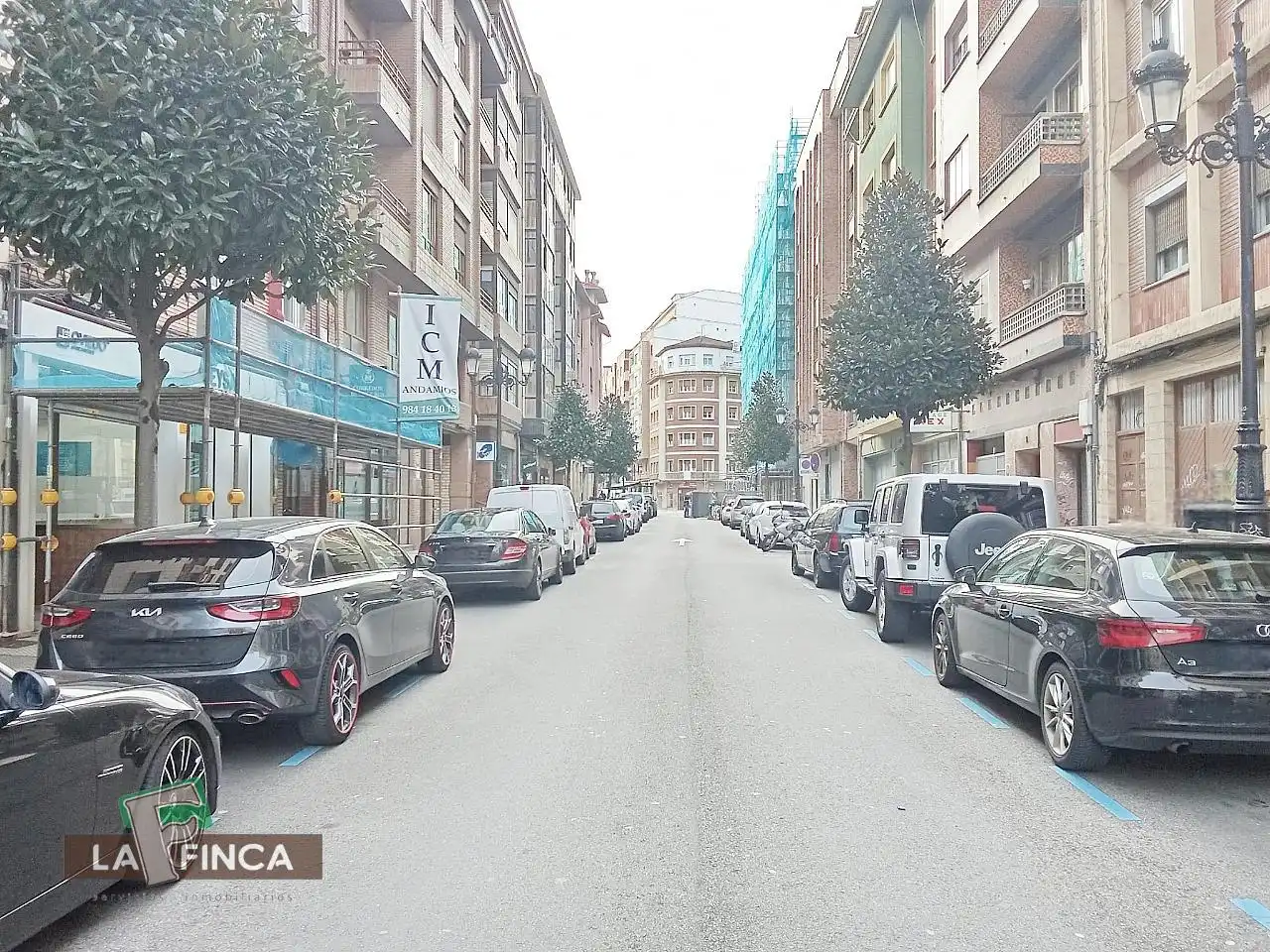 Exterior view of Flat for sale in Oviedo   with Heating, Parquet flooring and Furnished