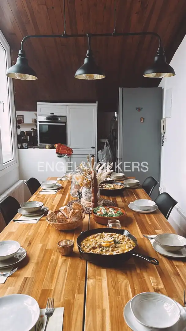 Esszimmer von Maisonette zum Verkauf in Donostia - San Sebastián  mit Heizung