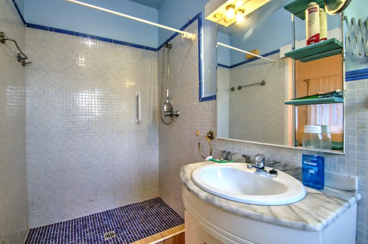 Bathroom of Houses for sale in Benitachell / El Poble Nou de Benitatxell  with Air Conditioner, Heating and Private garden