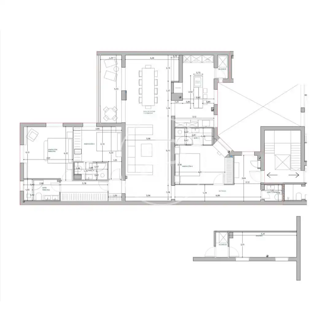 Wohnung zum Verkauf in Madrid mit Klimaanlage, Heizung und Abstellraum