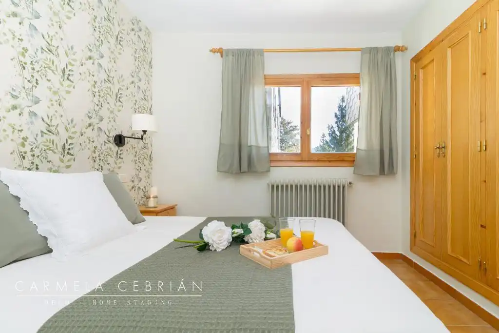 Dormitori de Apartament de lloguer en Biescas, Huesca